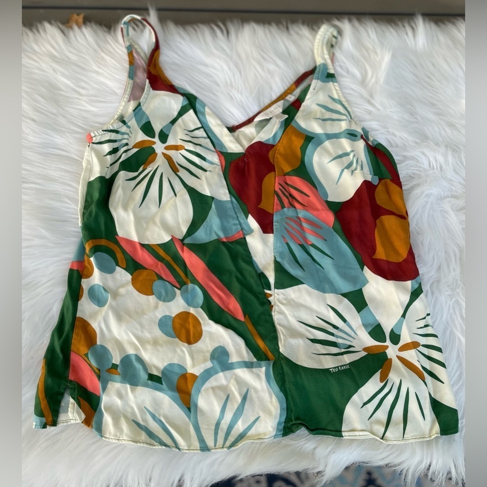 Nwt Ted Baker Nethy Double Layer Effect Cami, Sz … - image 2